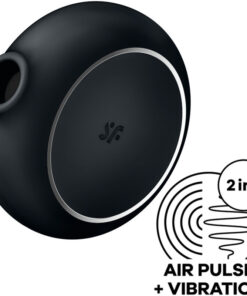 SATISFYER – PRO TO GO 3 ESTIMULADOR Y VIBRADOR DOBLE NEGRO - intimamenities.com