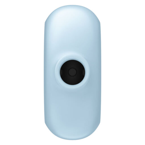 SATISFYER – PRO TO GO 3 ESTIMULADOR Y VIBRADOR DOBLE AZUL - intimamenities.com