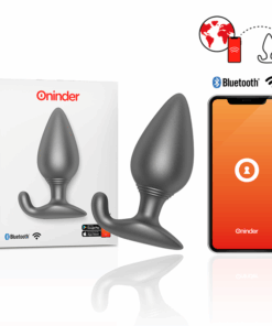 ONINDER – RIO PLUG ANAL VIBRADOR NEGRO – APP GRATUITA - intimamenities.com
