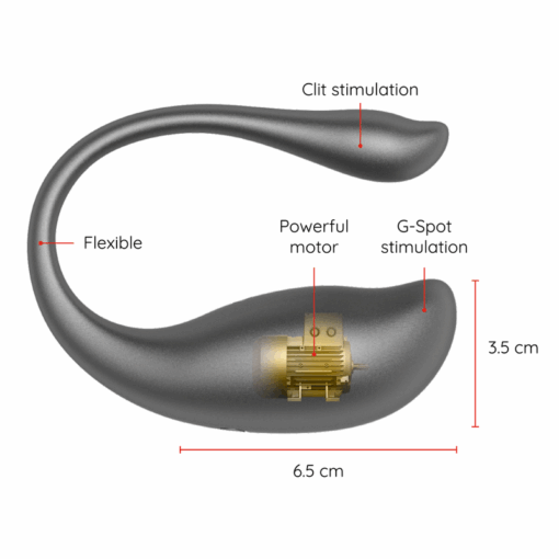 ONINDER – NAIROBI HUEVO VIBRADOR NEGRO – APP GRATUITA - intimamenities.com