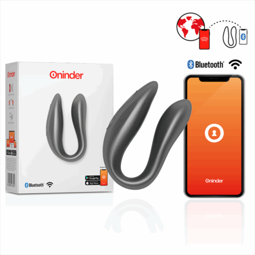 ONINDER – LISBOA ESTIMULADOR PUNTO G & CLÍTORIS NEGRO – APP GRATUITA - intimamenities.com