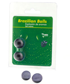 TALOKA – BRAZILIAN BALLS GEL ÍNTIMO FRUTAS DEL BOSQUE 2 BOLAS - intimamenities.com
