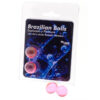 TALOKA – BRAZILIAN BALLS GEL EXCITANTE EFECTO VIBRACIÓN REFRESCANTE 2 BOLAS - intimamenities.com