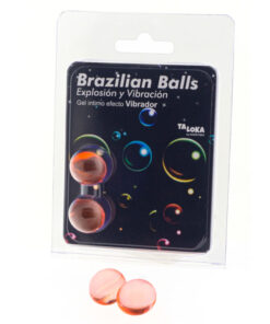 TALOKA – BRAZILIAN BALLS GEL EXCITANTE EFECTO VIBRACIÓN 2 BOLAS - intimamenities.com