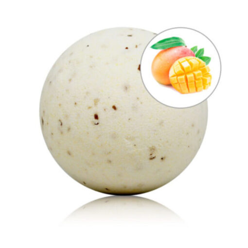 TALOKA – BOMBA DE BAÑO CON AROMA MANGO Y PÉTALOS DE ROSA - intimamenities.com