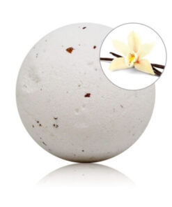 TALOKA – BOMBA DE BAÑO CON AROMA VAINILLA Y PÉTALOS DE ROSA - intimamenities.com
