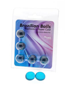 TALOKA – BRAZILIAN BALLS GEL EXCITANTE EFECTO FRÍO 5 BOLAS - intimamenities.com