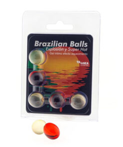 TALOKA – BRAZILIAN BALLS GEL EXCITANTE EFECTO SUPER CALIENTE 5 BOLAS - intimamenities.com