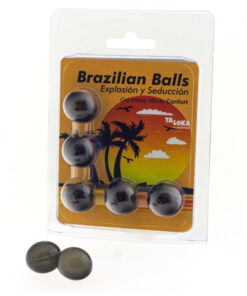 TALOKA – BRAZILIAN BALLS GEL EXCITANTE EFECTO CONFORT 5 BOLAS - intimamenities.com