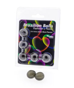 TALOKA – BRAZILIAN BALLS GEL EXCITANTE EFECTO MORE FLAVOUR 5 BOLAS - intimamenities.com