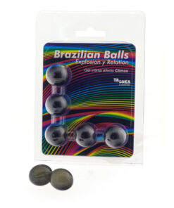 TALOKA – BRAZILIAN BALLS GEL EXCITANTE EFECTO CLIMAX 5 BOLAS - intimamenities.com