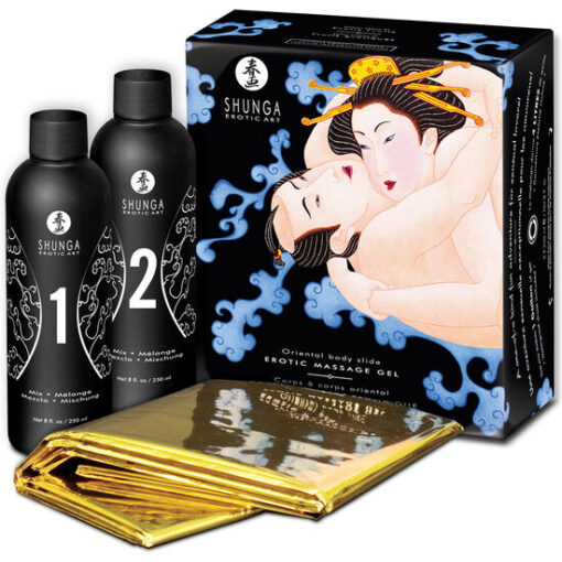 SHUNGA – GEL DE MASAJE EROTICO CUERPO A CUERPO ORIENTAL FRUTAS EXOTICAS - intimamenities.com