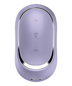 SATISFYER – PRO TO GO 2 ESTIMULADOR Y VIBRADOR DOBLE VIOLETA - intimamenities.com