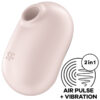 SATISFYER – PRO TO GO 2 ESTIMULADOR Y VIBRADOR DOBLE BEIGE - intimamenities.com