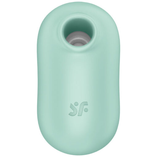 SATISFYER – PRO TO GO 2 ESTIMULADOR Y VIBRADOR DOBLE VERDE - intimamenities.com
