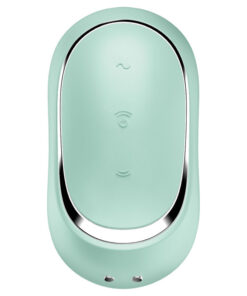SATISFYER – PRO TO GO 2 ESTIMULADOR Y VIBRADOR DOBLE VERDE - intimamenities.com
