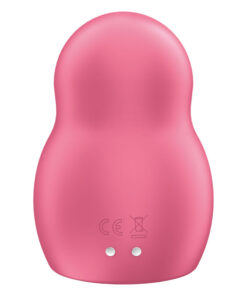 SATISFYER – PRO TO GO 1 ESTIMULADOR Y VIBRADOR DOBLE ROJO - intimamenities.com