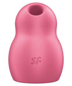 SATISFYER – PRO TO GO 1 ESTIMULADOR Y VIBRADOR DOBLE ROJO - intimamenities.com
