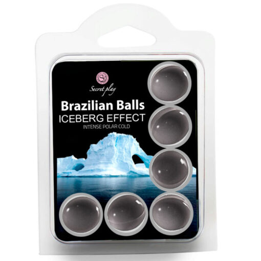 SECRET PLAY SET 6 BRAZILIAN BALLS EFECTO ICEBERG - intimamenities.com