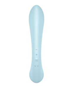SATISFYER – TRIPLE OH VIBRADOR HÍBRIDO AZUL - intimamenities.com