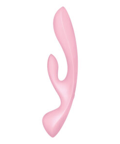 SATISFYER – TRIPLE OH VIBRADOR HÍBRIDO ROSA - intimamenities.com