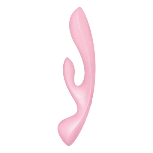 SATISFYER – TRIPLE OH VIBRADOR HÍBRIDO ROSA - intimamenities.com