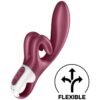 SATISFYER – TOUCH ME VIBRADOR RABBIT ROJO - intimamenities.com