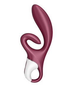 SATISFYER – TOUCH ME VIBRADOR RABBIT ROJO - intimamenities.com