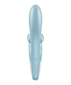 SATISFYER – TOUCH ME VIBRADOR RABBIT AZUL - intimamenities.com