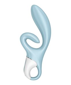SATISFYER – TOUCH ME VIBRADOR RABBIT AZUL - intimamenities.com