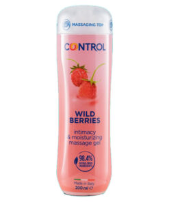 CONTROL – GEL DE MASAJE 3 EN 1 WILD BERRIES 200 ML - intimamenities.com