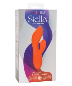 CALEXOTICS – STELLA DUAL TEASER NARANJA - intimamenities.com