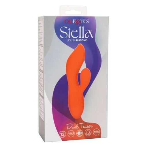 CALEXOTICS – STELLA DUAL TEASER NARANJA - intimamenities.com