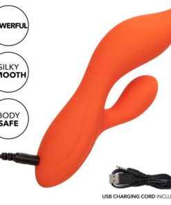 CALEXOTICS – STELLA DUAL TEASER NARANJA - intimamenities.com