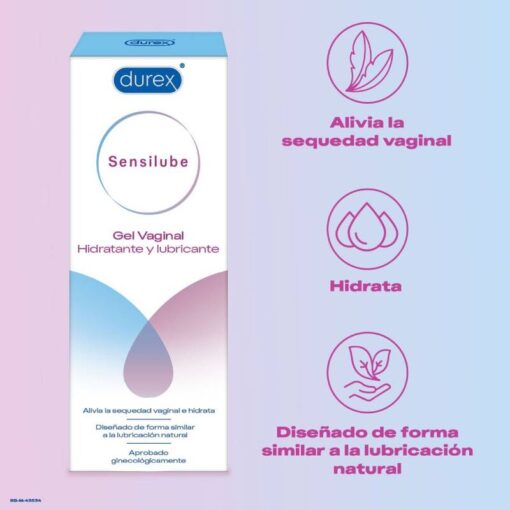 DUREX – SENSILUBE GEL HIDRATANTE Y LUBRICANTE 40 ML - intimamenities.com
