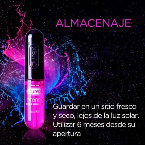 DUREX – GEL LUBRICANTE INTENSE ORGASMIC 10ML - intimamenities.com