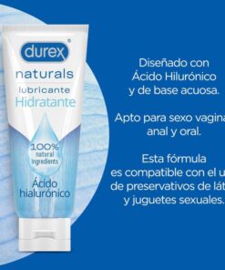 DUREX – NATURALS LUBRICANTE HIDRATANTE 100 ML - intimamenities.com