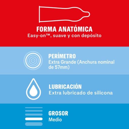 DUREX – PRESERVATIVOS SENSITIVO XL 10 UNIDADES - intimamenities.com