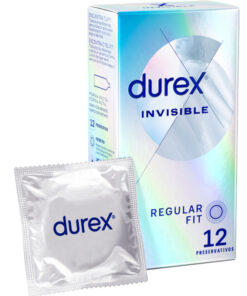 DUREX – INVISIBLE EXTRA FINO 12 UNIDADES - intimamenities.com