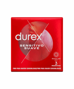 DUREX – SENSITIVO SUAVE 3 UNIDADES - intimamenities.com