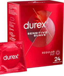 DUREX – SENSITIVO SUAVE 24 UNIDADES - intimamenities.com