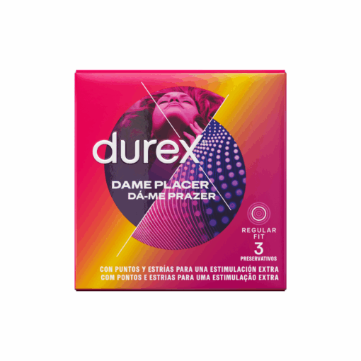 DUREX – DAME PLACER 3 UNIDADES - intimamenities.com