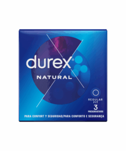 DUREX – NATURAL CLASSIC 3 UNIDADES - intimamenities.com