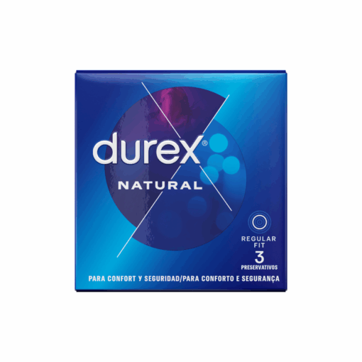 DUREX – NATURAL CLASSIC 3 UNIDADES - intimamenities.com