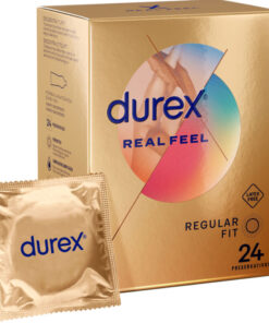 DUREX – REAL FEEL 24 UNIDADES - intimamenities.com