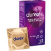 DUREX – PRESERVATIVOS SIN LATEX 12 UNIDADES - intimamenities.com