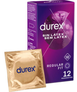 DUREX – PRESERVATIVOS SIN LATEX 12 UNIDADES - intimamenities.com