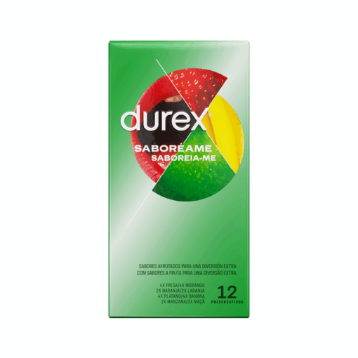DUREX – SABOREAME 12 UNIDADES - intimamenities.com