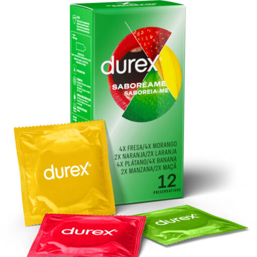 DUREX – SABOREAME 12 UNIDADES - intimamenities.com
