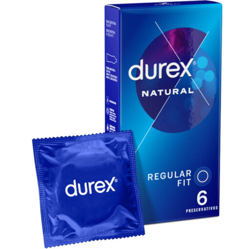 DUREX – NATURAL CLASSIC 6 UNIDADES - intimamenities.com